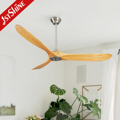 طرح از راه دور تزئینی پنکه سقفی 60 اینچ چوبی مخصوص اتاق خواب