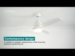 فن سقفی LED کم نور DC110V موتور DC بی صدا برگشت پذیر