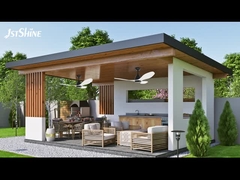 48 اینچ فن سقف مدرن بدون چراغ ال ای دی ABS Blade DC کنترل از راه دور