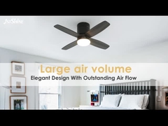 36 اینچ فانتونیست سقف نامرئی مدرن LED مینی 4 تیغه های پلائیوود