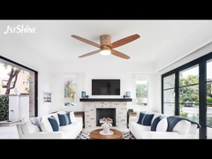 فن سقف خنک کننده با چراغ LED و موتور بدون سر و صدا از راه دور