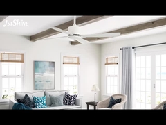 خنک کننده هوای سفید فنر سقف صنعتی 5 سرعت انتخاب حجم هوای بالا