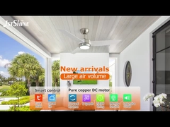 3 لوله فن سقف با موتور DC سبک 6 سرعت انتخاب سبک مدرن