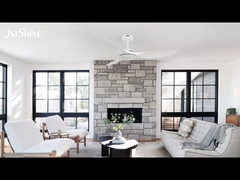 52 اینچ فن سقفی سفید بدون نور ABS Blade Smart APP Control