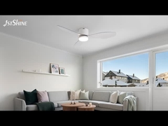 فن فلش نصب سقف با تیغه های ABS کنترل هوشمند موتور DC برای اتاق نشیمن