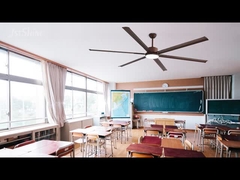 فن فلزی سقف با تیغه آلومینیومی حجم بالای هوا برای دفتر