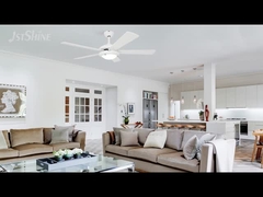 52 اینچ فانتونی سفید با چراغ ال ای دی و زنجیر کششی