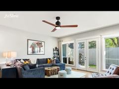 خانه هوشمند ۵۲ اینچی اتاق خواب فان چراغ سقف با باد قوی ۳ رنگ نور