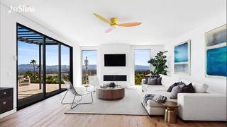 پنکه سقفی ماکارون با نور قابل تنظیم