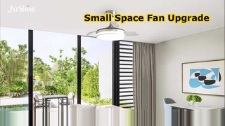 36 اینچ فن سقفی جمع شونده نور کم نور