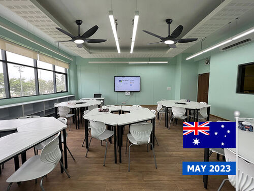 پروژه فنر سقف مدرسه بین المللی