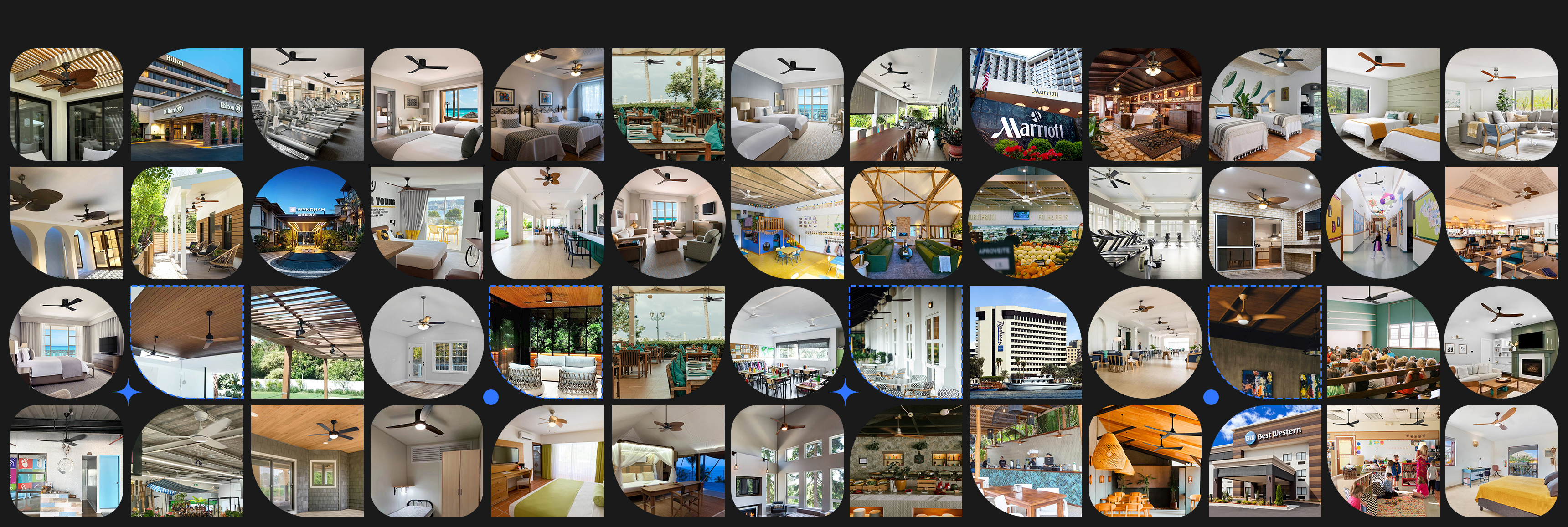 کیفیت پنکه سقفی LED از راه دور کارخانه