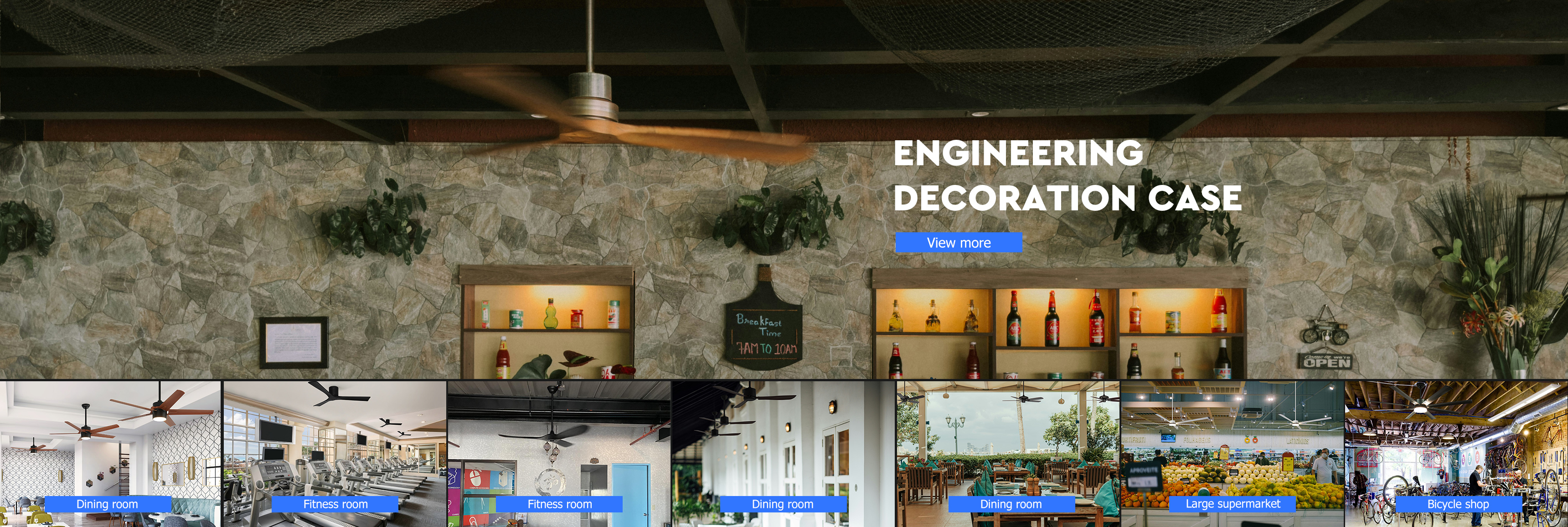 کیفیت پنکه سقفی LED از راه دور کارخانه