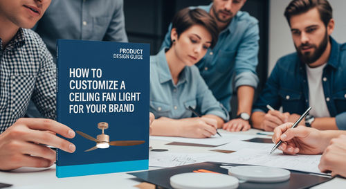 آخرین اخبار شرکت در مورد چگونه یک لامپ فن سقف را برای برند خود سفارشی کنیم