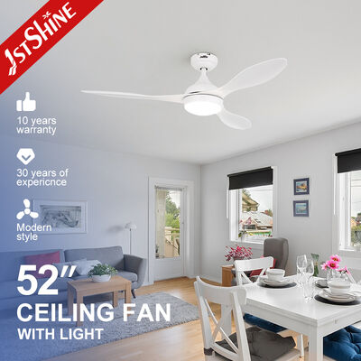 کیفیت 52 اینچ فنر سقف LED با کنترل از راه دور و چند رنگ کارخانه