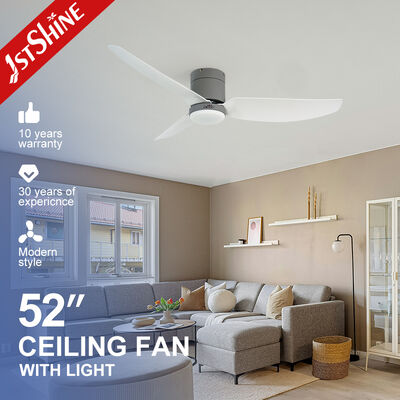 قیمت خوب 52 اینچ موتور DC فلش فانتزیون سقف نصب شده با کنترل از راه دور و چراغ LED آنلاین