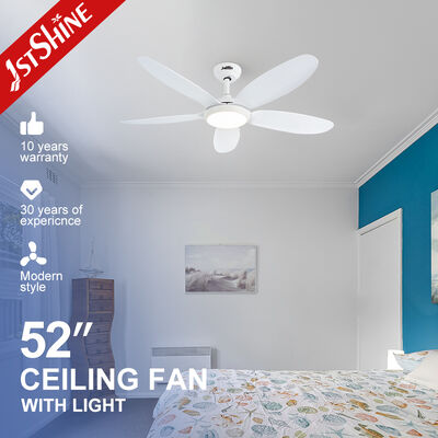 کیفیت پنکه سقف 52 اینچی مدرن با چراغ LED و موتور DC خاموش کارخانه